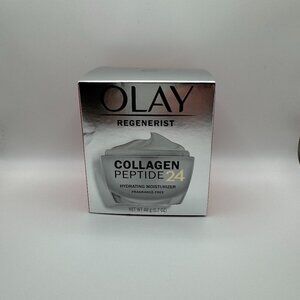 Olay Regenerist Collagen Peptide 24 Hydrating Moisturizer Fragrance-Free 1.7oz.
